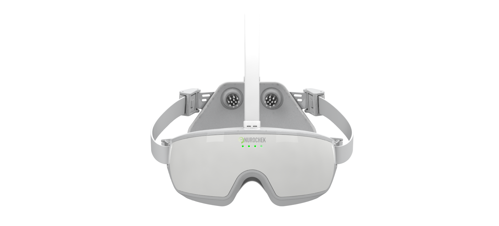 Nurochek-Pro headset — front view